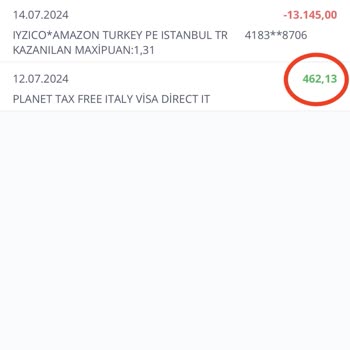 İş Bankası Kredi Kartına Euro İadesinde Kurun Haksızca Çok Aşağıda Gösterilmesi