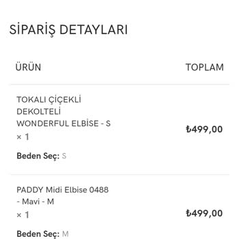 Maliav Butik (instagram: maliavdesign) Sipariş Ve İade Sürecinde Yaşanan Sorunlar