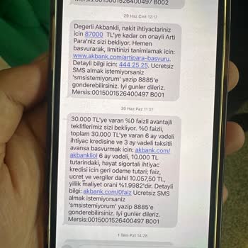 Akbank Faizsiz Kredi Yalanı