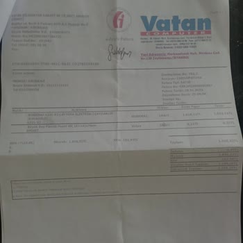 Vatan Bilgisayar Ve Korkmaz Ürünün Arkasında Değil İlgilenmiyorlar
