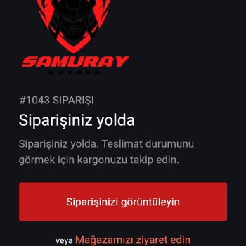 Samuray Katana Site Kayboldu Ve Marka Yerinde Yok