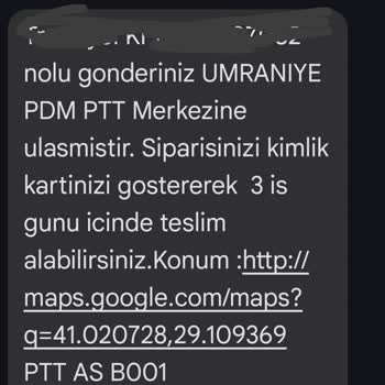 PTT Kargo Ümraniye Atakent Kargomu İki Gün Üst Üste Teslim Etmedi