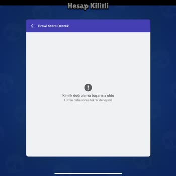 Brawl Stars Eski Hesabımı Kurtarırken Asıl Hesabım Kilitlendi.
