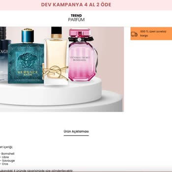 Trendparfum.com Trend Parfüm Hem Sahte Hem 45 Ml Ürün Gönderdi