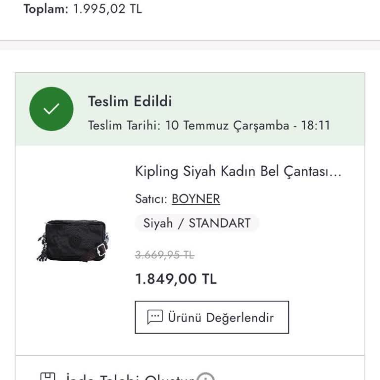 Boyner Online Eksik Ürün Gönderme Ve Telafi Etmeme