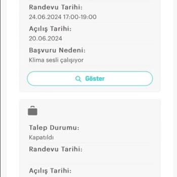 Arçelik Klima Servisinin İş Çözememesi