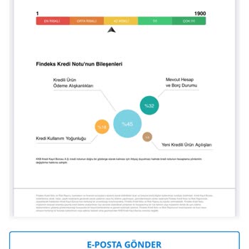 Findeks Puan Kredi Puanlarını Düşürmektedir