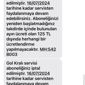 Vodafone Haksız Servis Ücretlendirmesi Ve Destek Olmama Faciası