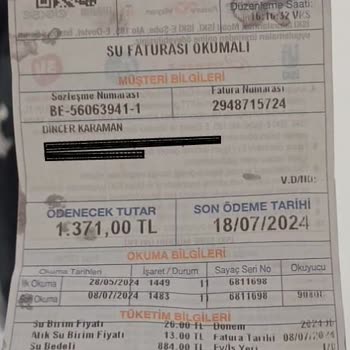 İSKİ Yüksek Faturası