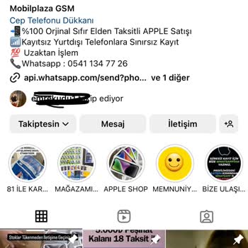 Mobilplazagsm (Instagram) Instagram Üzerinden Telefon Alımında Yaşanan Sorunlar