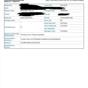 Samsung Frame TV Yamuk Panel