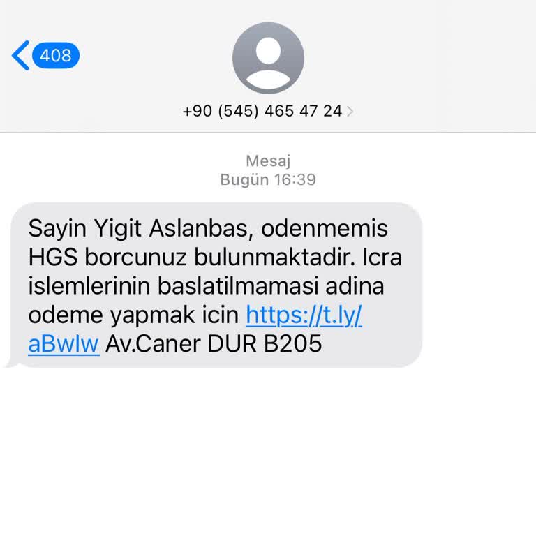 HGS Borcu İddiası Ve Avukat İletişimi