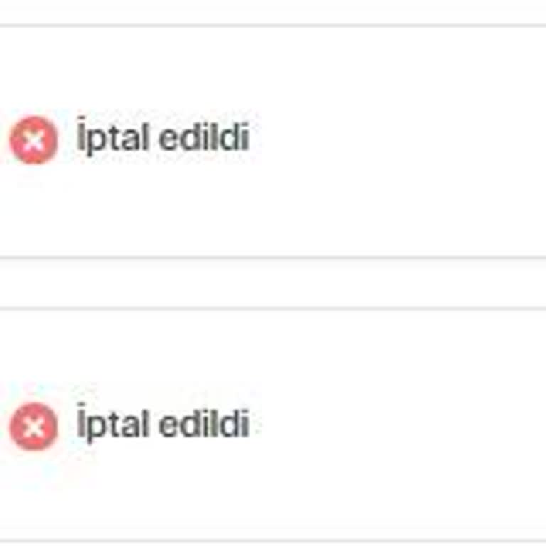 Hepsiburada.com Sipariş İptali