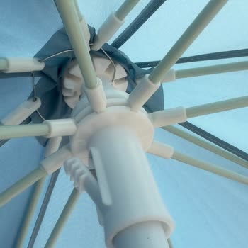 Decathlon Şemsiye 4. Kullanımda Kırıldı