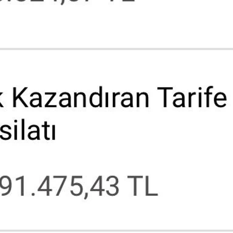 VakıfBank Kazandıran Tarife Hakkında