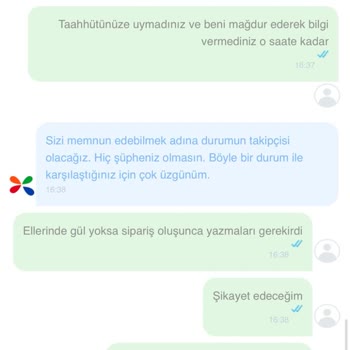 Çiçek Sepeti Siparişimi Zamanında Teslim Etmedi -Çözümsüz