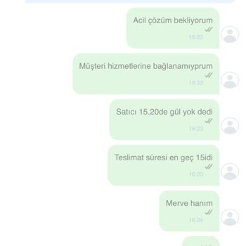 Çiçek Sepeti Siparişimi Zamanında Teslim Etmedi -Çözümsüz