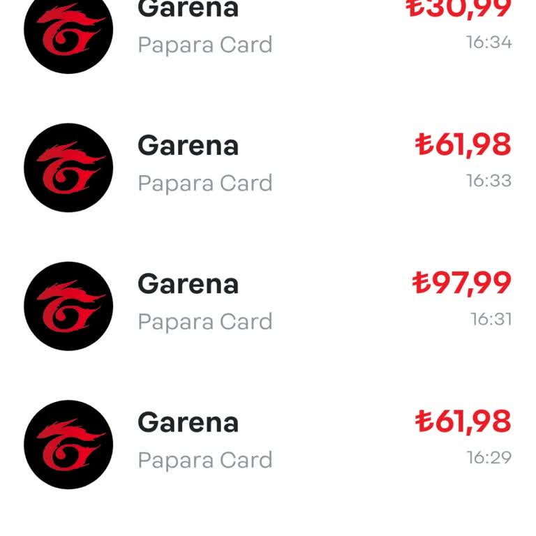 Google Play Garena Para Çekme