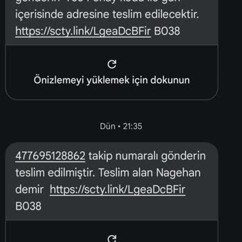 Scotty Kargo Siparişi Teslim Edildi Gösterdi Fakat Teslim Etmedi