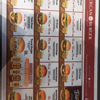 Ercan Burger Menüden Farklı Fiyat Politikası