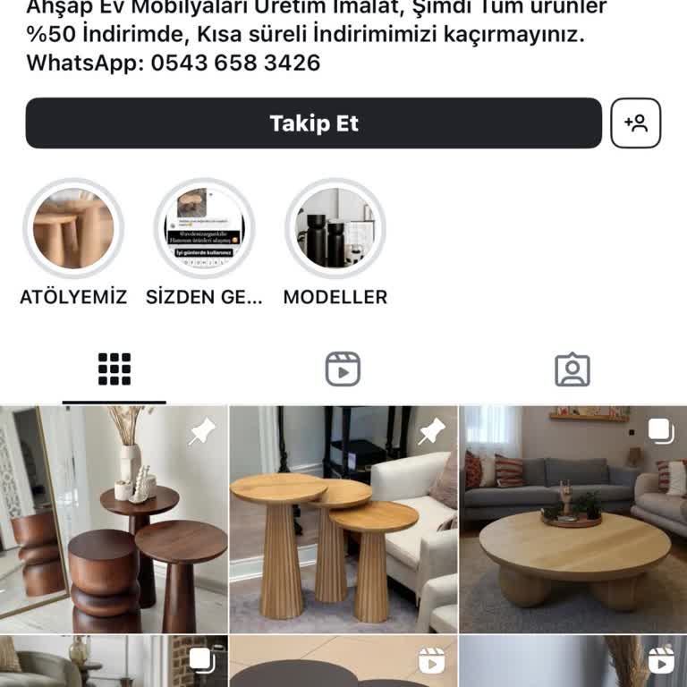 Konsept.mobilyalar (Instagram) Instagram Üzerinden Sipariş Verdiğim Sayfa Beni Engelledi