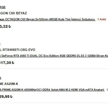 İtopya.com Hazır Sistem Bilgisayar Parçaları Birbirine Uymuyor!