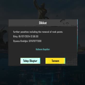 PUBG Sebepsiz Ban Yeme