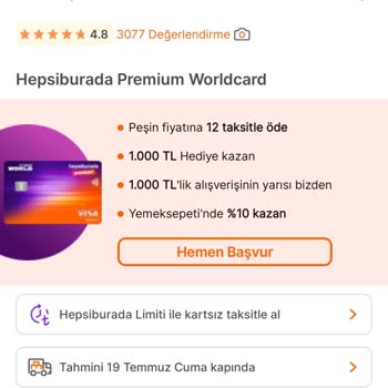 Hepsiburada Sahte 12 Taksit Reklamı