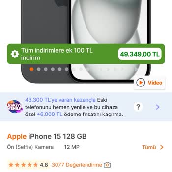 Hepsiburada Sahte 12 Taksit Reklamı