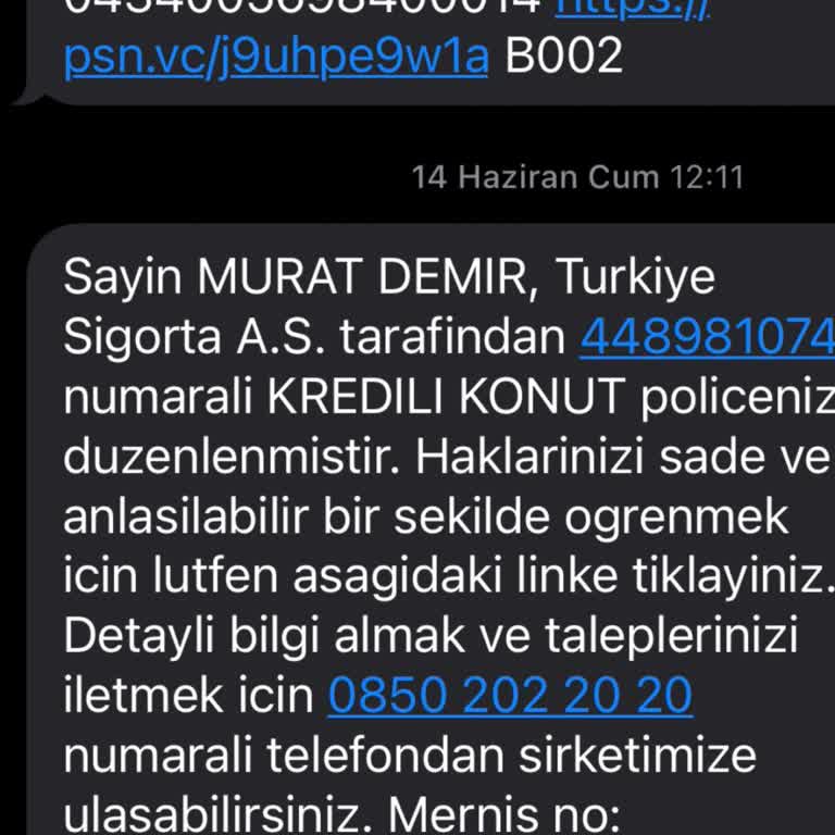 Türkiye Sigorta Halkbank Konut Kredisi Konut Sigortası Yenileme