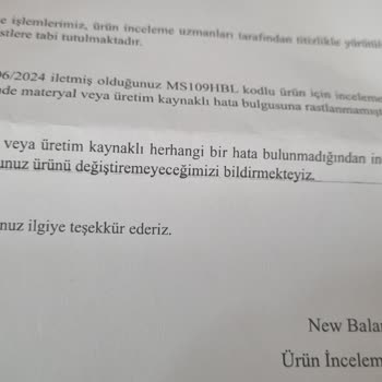 New Balance Kalitesiz İşçilik Yakışmıyor