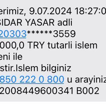 Denizbank İşlemime Onay Vermiyor