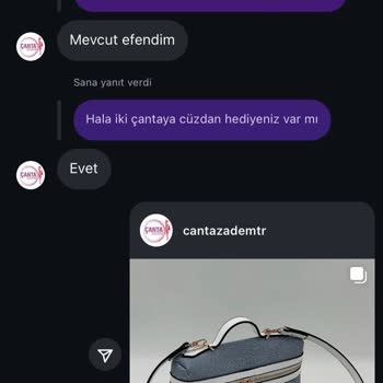 Cantazadem (Instagram) Yanlış Ürün Gönderimi Ve İade Sorunu