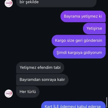 Cantazadem (Instagram) Yanlış Ürün Gönderimi Ve İade Sorunu