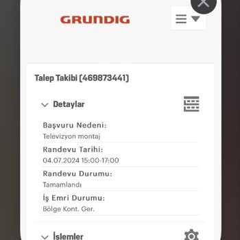Grundig TV Servis Sorununu Müşteri Suçluyorlar