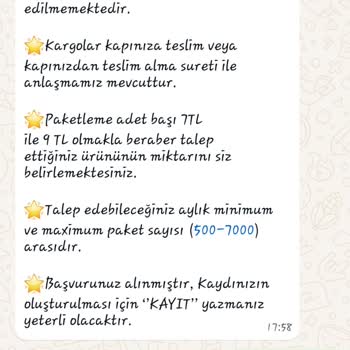 Evde Paketleme Acentesi