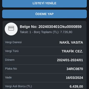 İbb Eds Trafik Cezası