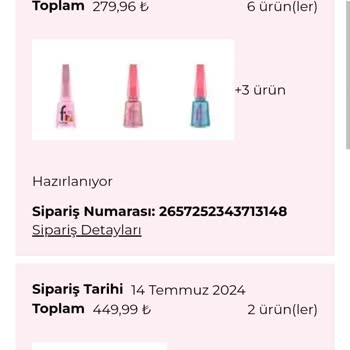 Flormar Kargoya Verilmeyen Ürünün İptal Edilememesi