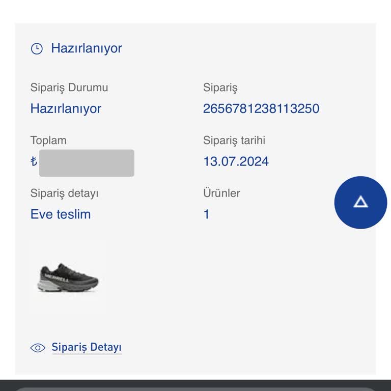 Intersport Gönderilmeyen Online Sipariş