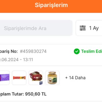 Migros Sanal Market Eksik Ve Bozuk Ürün Teslim Ediyor! İade Yapmıyor!