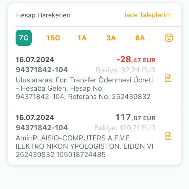 Kuveyt Türk Uluslararası Fon Transfer Ödeme Kesintisi