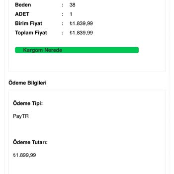Şule Giyim İnternet Sitesinde İade Sorunu