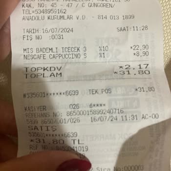 Şok Market Bitkisel Süt Bozuk