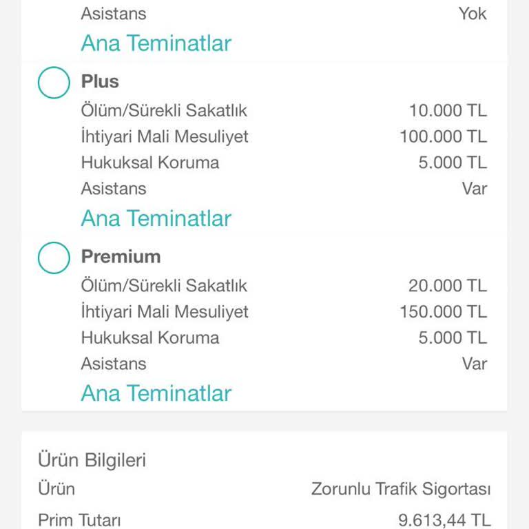 Garanti BBVA Garanti Trafik Sigortası Yapmıyor