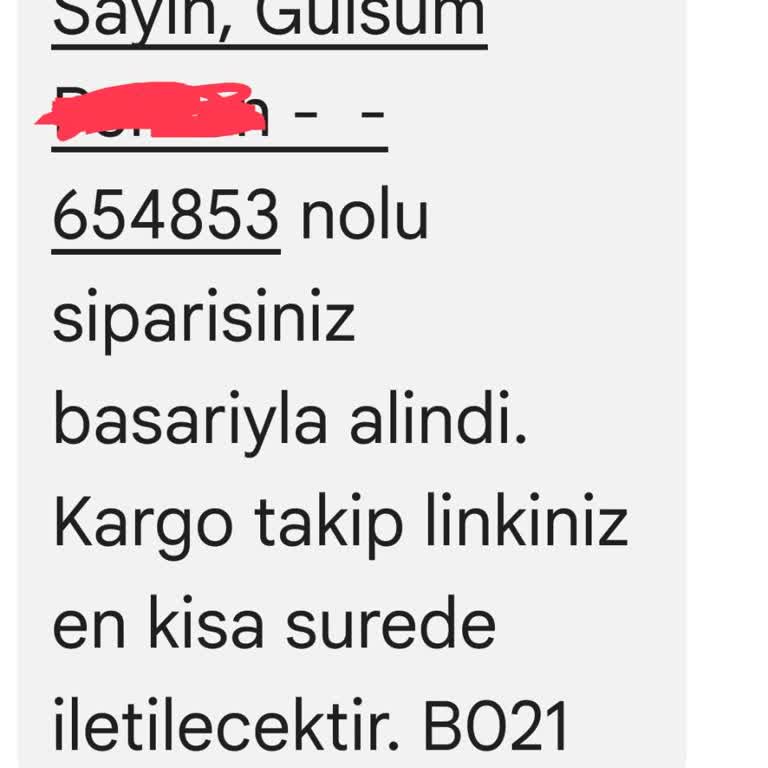 Tafetta Still Siparişimi Teslim Etmedi