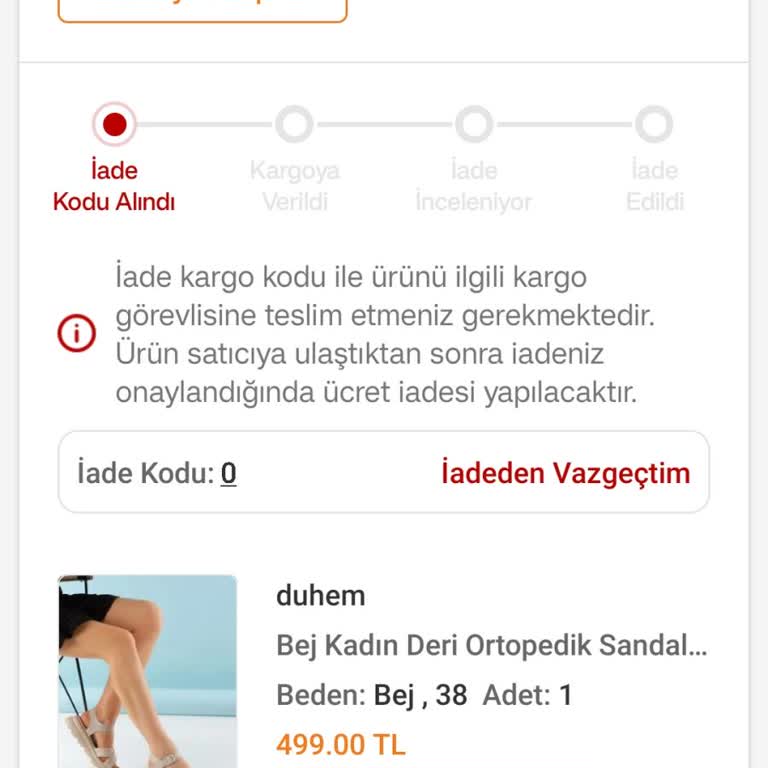 Trendyol Siparişim İade Kabul Edilmedi Ürün De Para Da Gitti