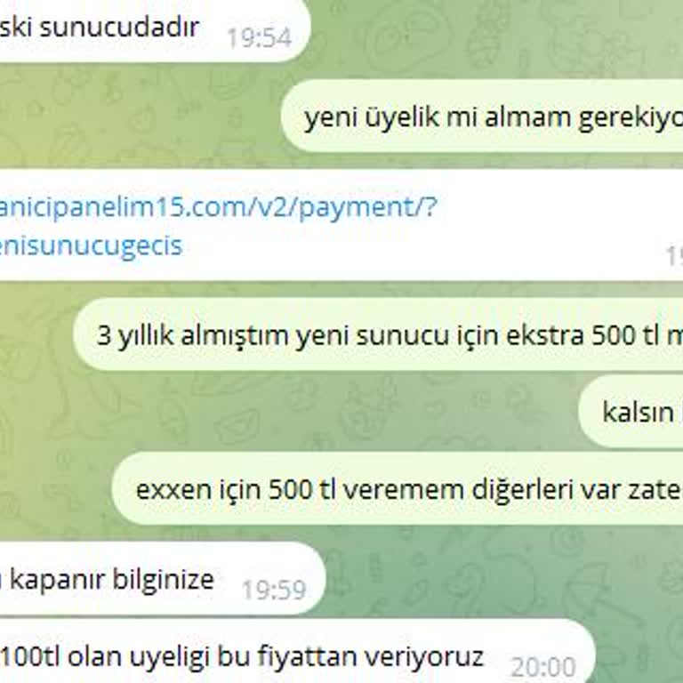 Guek IP Tv Guek İp TV Sunucu Değişimi Ayağına 500 TL İstemesi