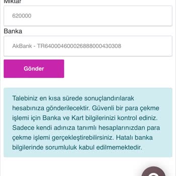 Onwin Sitesi Kazandığım Kazancı Sıfırladı