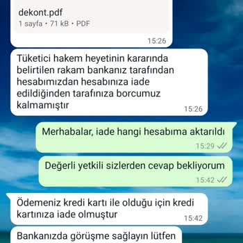 VakıfBank Tan Garanti Bankası'na İade Sorunu