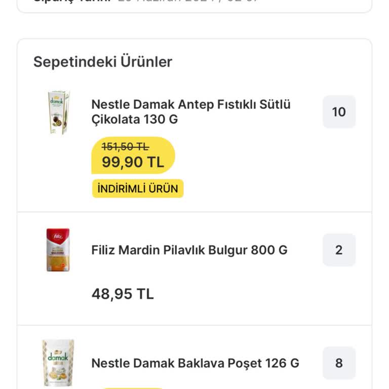 Migros Siparişimi 1 Haftadır Hazırlamıyor Ve İptal Etmiyor.